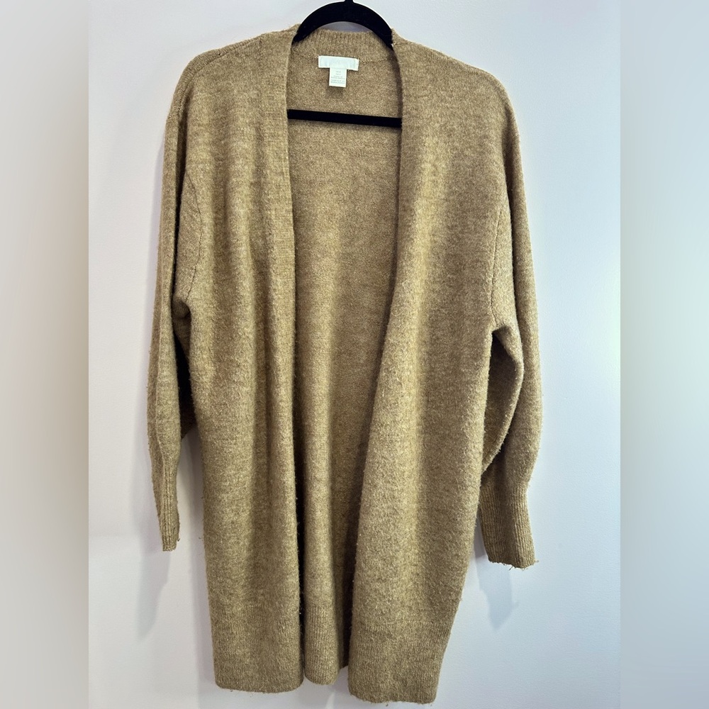 H&M cocoon/over-sized cardigan-sweaters - S - wool blend